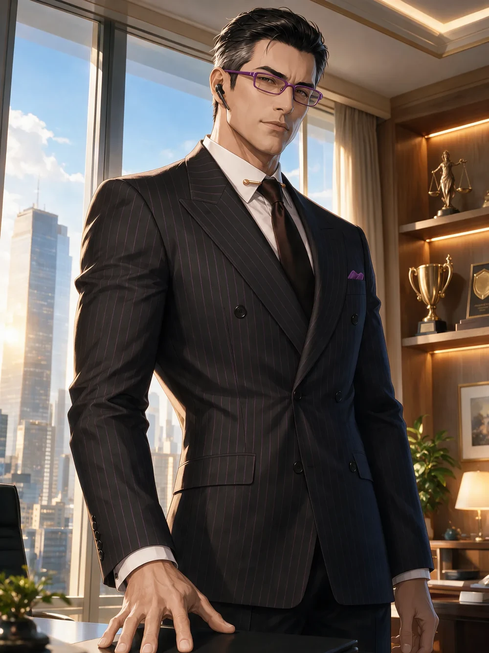 Silas Locke character artwork